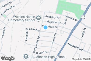 Map image of the property - 1908 St Louis Ave