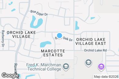 Map image of the property - 7328 Bent Oak Dr