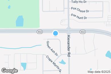 Map image of the property - 9918 White Poplar Dr