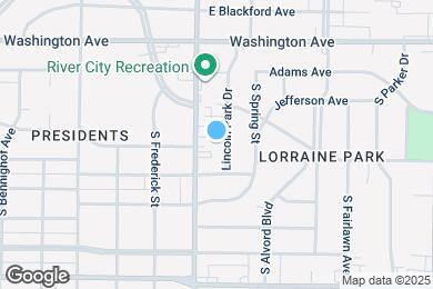 Map image of the property - 1223 S Lincoln Park Dr