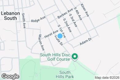 Map image of the property - 1012 State Dr