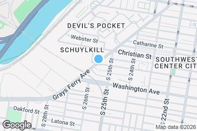 Map image of the property - 2539 Grays Ferry Ave