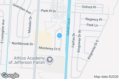 Map image of the property - 932 E Monterey Ct