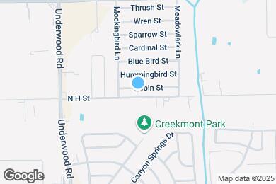 Map image of the property - 9812 Robin St