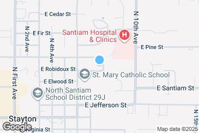 Map image of the property - 795 E Robidoux St