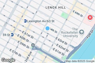 Map image of the property - 305 E 63rd St