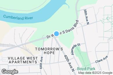 Map image of the property - 1042 40th Ave N