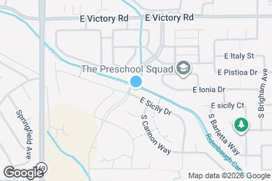 Map image of the property - 280 E Sicily Dr