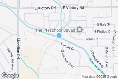 Map image of the property - 302 E Sicily Dr