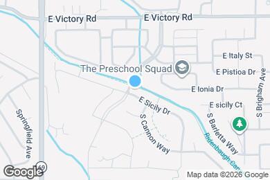 Map image of the property - 332 E Sicily Dr