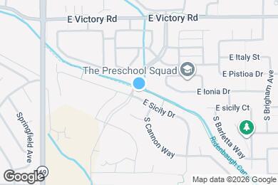 Map image of the property - 426 E Sicily Dr