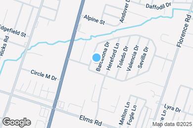 Map image of the property - 3405 Barcelona Drive
