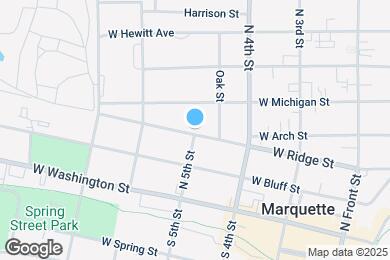 Map image of the property - 412 W Ridge St
