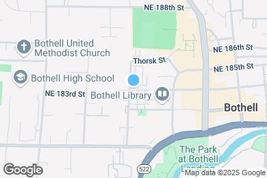 Map image of the property - 9614 NE 183rd St