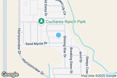Map image of the property - 9563 Desert Poppy Ln