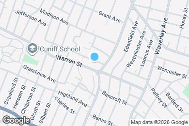 Map image of the property - 26 Carey Ave
