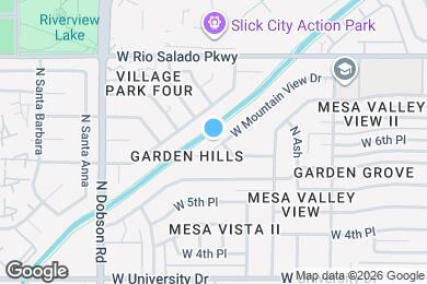Map image of the property - 1800 W Mountain View Dr