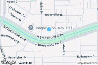 Map image of the property - 5550 N. Braeswood Blvd