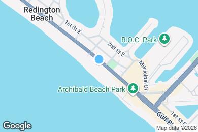 Map image of the property - 15400 Gulf Blvd