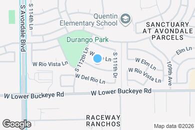 Map image of the property - 11210 W Rio Vista Ln