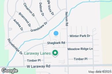 Map image of the property - 1023 Shagbark Ct