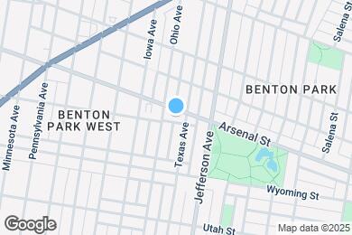 Map image of the property - 2634 Arsenal St