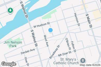 Map image of the property - 216 Connelly Ave