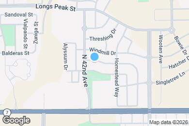 Map image of the property - 4222 Prairie Dr