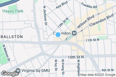 Map image of the property - 1128 N Irving St