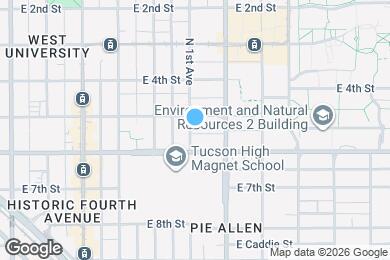 Map image of the property - 528 N 1st Ave