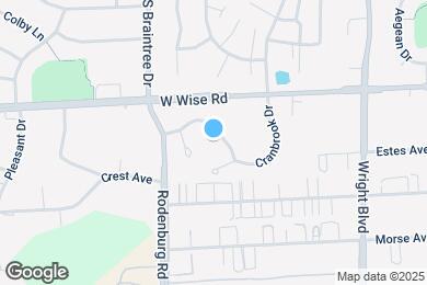 Map image of the property - 1163 Regency Dr