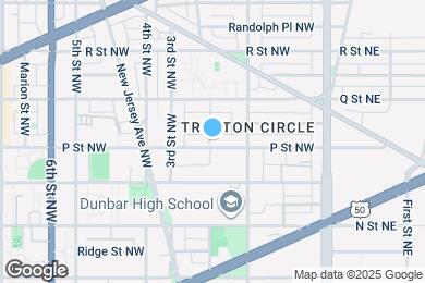 Map image of the property - 137 P St NW