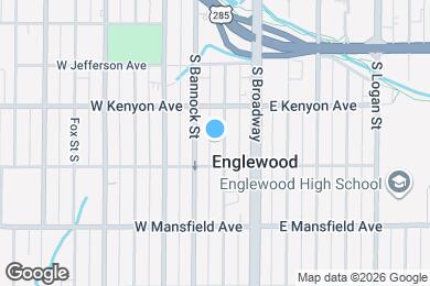 Map image of the property - 3757 S. Acoma St.