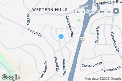 Map image of the property - 6 Crippleridge Ct