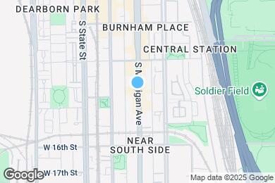 Map image of the property - 1440 S Michigan Ave