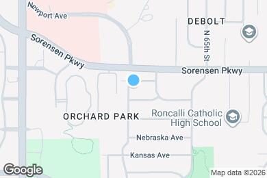 Map image of the property - 6425 N 68th St