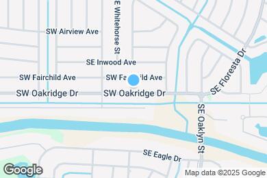 Map image of the property - 399 SE Oakridge Dr
