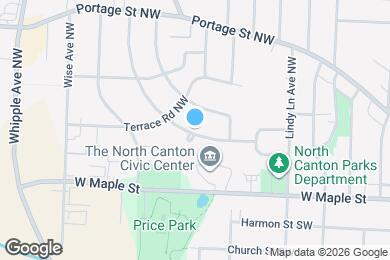 Map image of the property - 1021 Valley Dr NW