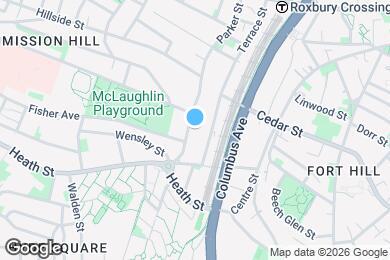 Map image of the property - 828 Parker St