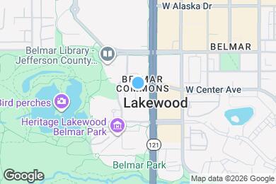 Map image of the property - 648 S Yarrow St