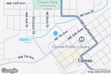 Map image of the property - 317 NE 7th Ave