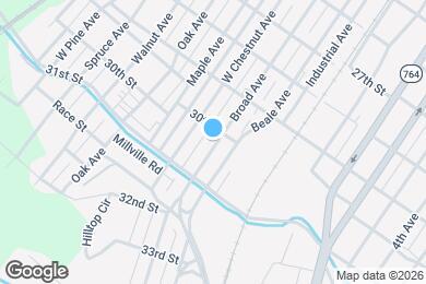 Map image of the property - 3008 Broad Ave