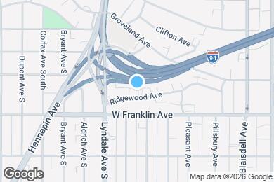 Map image of the property - 508 Ridgewood Ave