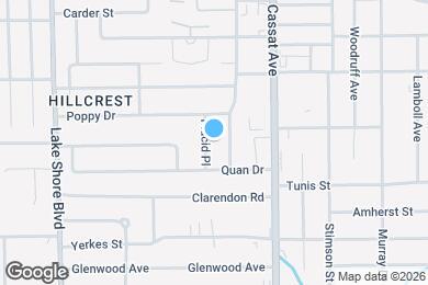 Map image of the property - 1331 Placid Pl