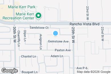 Map image of the property - 2614 Sycamore Ln
