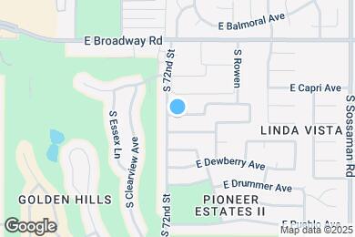Map image of the property - 7219 E Carol Ave
