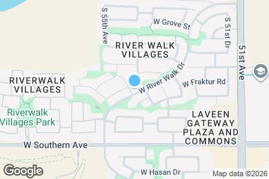 Map image of the property - 5623 S 54th Dr