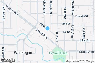 Map image of the property - 709 Porter St