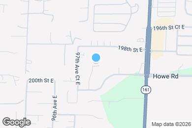 Map image of the property - 19911 98th Ave E