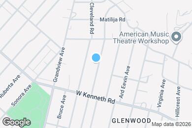 Map image of the property - 1611 Idlewood Rd